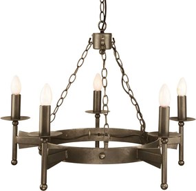 Elstead klasszikus vintage csillár cromwell antik bronz elscw5-old-brz