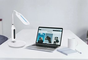 KAJA K-BL1072 BIAŁY MIDA Fehér Színű Asztali Lámpa 8W LED 700Lm 3000-6300K IP20
