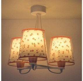 Dalber 81177S - Gyerek csillár DREAM FLOWERS 3xE27/60W/230V