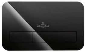 Villeroy & Boch 922400RB - VICONNECT öblítős nyomógomb fényes fekete
