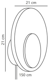 Nordlux - LED Dimmelhető fali lámpa MARSI LED/7W/230V fehér