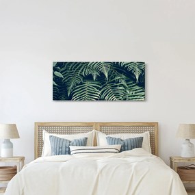 A páfrány levelek képe (120x50 cm)