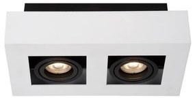 Lucide 09119/11/31 - LED spotlámpa XIRAX 2xGU10/5W/230V fehér