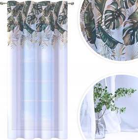 Függöny Kész 140x250 Fátyol Színezett Mintás 050