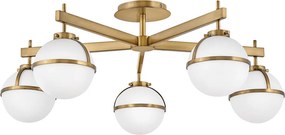 Hinkley Lighting Hollis HK-HOLLIS-5-O-HB Plafonlámpa 5x40 W/E14 ip44