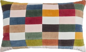 CHECKER VELVET párna 40x70cm