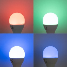 5 darabos Smart E14 LED izzókészlet G45 Opál RGBW 4,9W 470 lm 2700-6500K