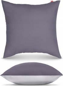 Párnahuzat 40X40 Díszpárna Pamut Szürke 100% Pamut