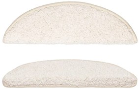 10 db fehér lépcsőszőnyeg 56 x 17 x 3 cm