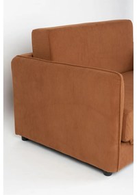 Narancssárgásbarna fotel Jopie – White Label