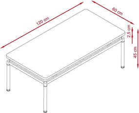 Catini MARKUS Dohányzóasztal