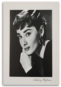 Gario Vászonkép Audrey Hepburn - szepiás portré Méret: 70 x 100 cm
