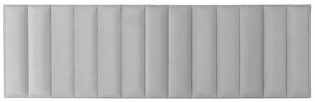 Kárpitozott falpanel FRAME PAROS 15x60 cm Szín: Világosszürke