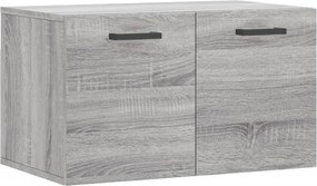 vidaXL szürke sonoma színű szerelt fa faliszekrény 60 x 36,5 x 35 cm