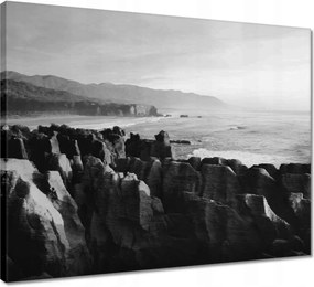 Vászonkép 50x40 Panoráma a hegyek tetejére