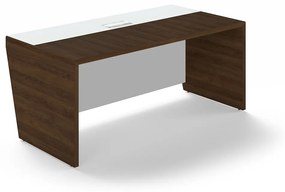 Trevix asztal 180 x 90 cm, charleston tölgy / fehér