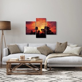 Naplemente képe (90x60 cm)