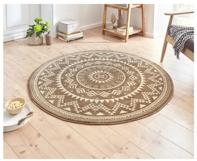 Celebration Valencia barna szőnyeg, ⌀ 140 cm - Hanse Home