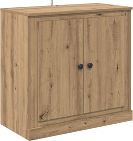 vidaXL Széf Artisan tölgy 70 x 35,5 x 67,5 cm Faanyag
