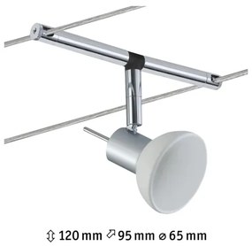 Paulmann 94131 - 1xGU5,3/10W SHEELA 12V spotlámpa, fényes króm