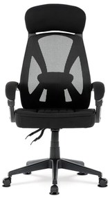 Fekete Hálós Irodai Szék, Hinta Mechanikával. KA-Y309 BK