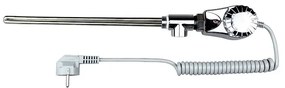 Viva Platinum Therm fűtőbetét törölközőszárító radiátorhoz - KRÓM - termosztátos - 1200 Watt - 230V