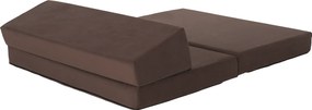 Összecsukható matrac/fotel, 2v1, barna Taupe, VEDIS
