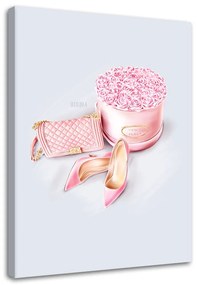 Gario Vászonkép Rózsaszín noies készlet - Svetlana Gracheva Méret: 40 x 60 cm