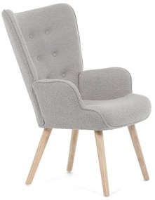 Bouclé GREY2 fotel, szürke