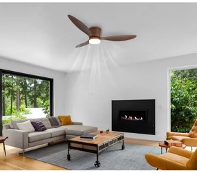 Globo 03666H - ARMANDO LED mennyezeti ventilátor 20W 3000-6500K + DO