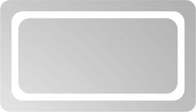 vidaXL LED-es fürdőszobatükör 70x40 cm