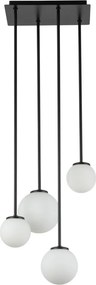 SIGMA LIGHTING 33503 TULIA Többágú Függesztett Lámpa Fehér, Fekete G9 IP20