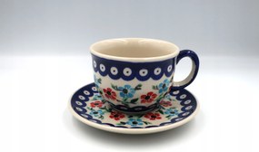 Csészealjjal 200 ml Kerámia Boleszláv ajándék