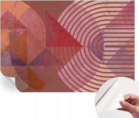 Design fali fotótapéta öntapadós absztrakt formák 152x104