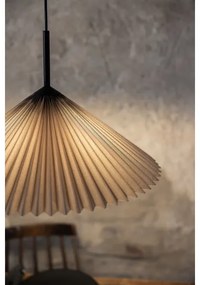 Markslöjd 108709 - Csillár zsinóron PLISADO 1xE27/40W/230V átm. 50 cm szürke