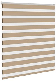 zebrafüggönnyel homokbarna szövetszélesség 120,9 cm poliészter
