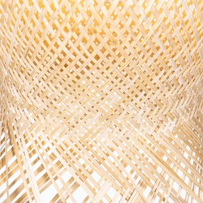 Keleti kültéri függőlámpa bambuszból IP44 - Carlos