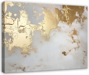 Vászon Falikép Absztrakt Arany Nappali Hálószoba Konyha 40x30