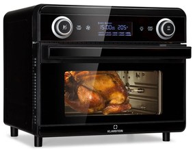 Klarstein AeroVital Jumbo 3 az 1-ben, forrólevegős fritőz, toaster, dehidratáló készülék, 1550 W, 18 l