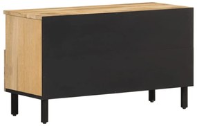 tömör mangófa TV-szekrény 80 x 33 x 46 cm