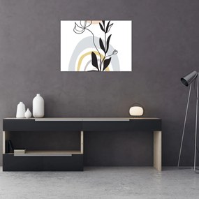 Kép - Virágok vázában N⁰1 (70x50 cm)