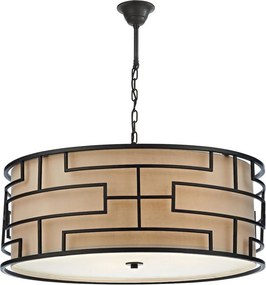 Dar Lighting TUMOLA TUM0463 Függőlámpa 4x60W/E27 IP20