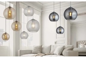 Searchlight 1632AM - Csillár zsinóron BALL 1xE27/60W/230V barna