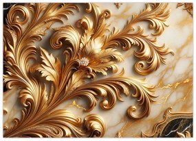 Kép - Márvány arannyal (70x50 cm)