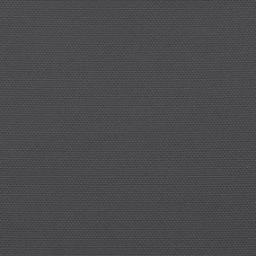 antracitszürke 100% oxford poliészter erkélyparaván 75 x 800 cm