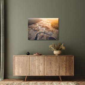 Kép - Hajnal a kanyarulaton (üvegen) (70x50 cm)