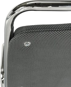 Szék tárgyalóterembe, szürke háló, ZEKI