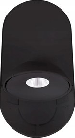 Led mennyezeti spotlámpa 10W, fekete, állítható, Vector Maxlight