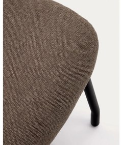 Barna puff Belina – Kave Home