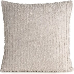 Dekoratív párnahuzat Selma 45x45 Eva Minge bézs chiffon mohair cérna